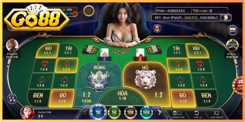 Rồng Hổ Go88 - Bật Mí Mẹo Chơi Thắng Lớn Cho Tân Thủ 2 Quy định tham gia một ván Rồng Hổ Go88 cơ bản